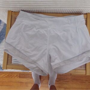 Lululemon white shorts